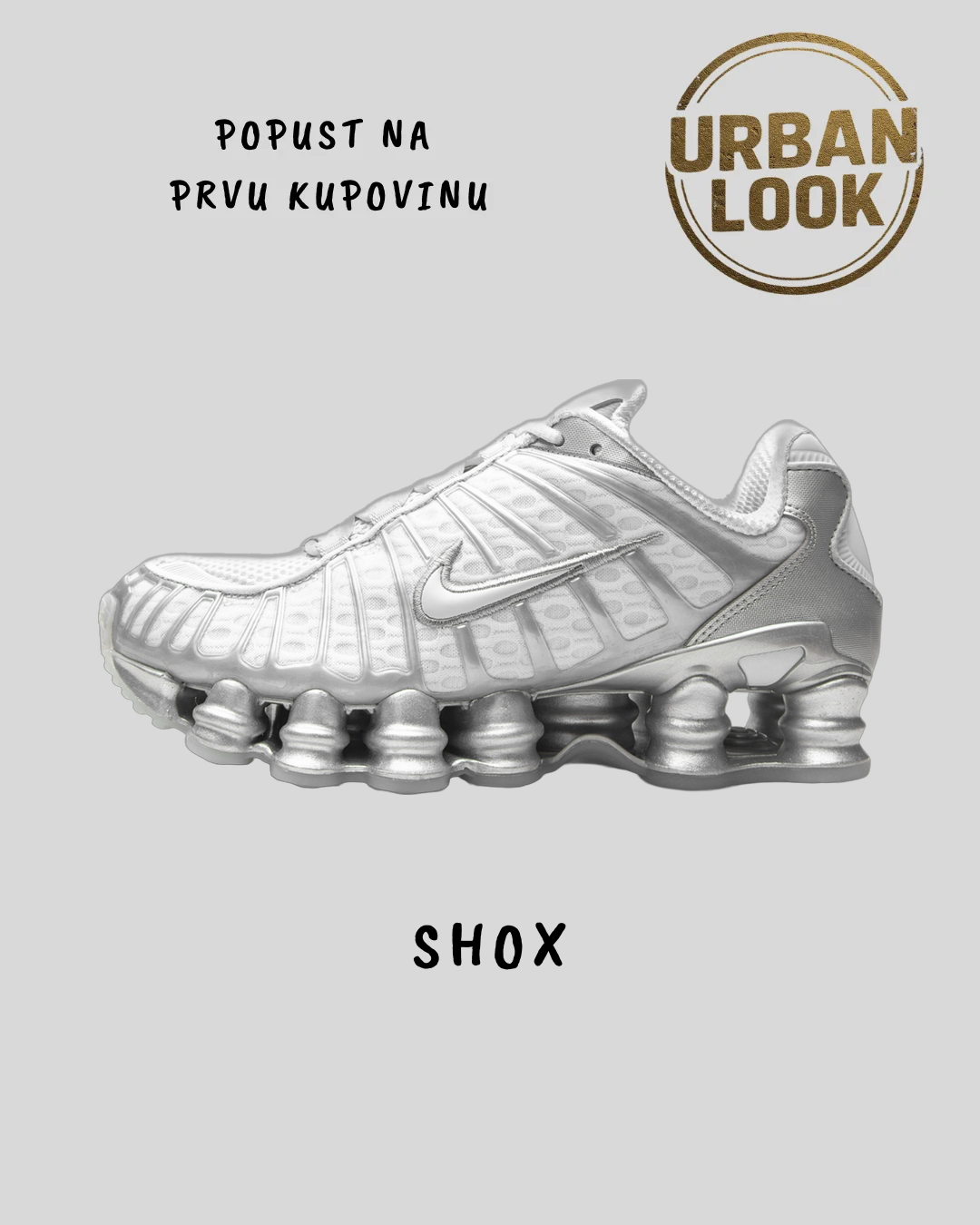 Nike Shox TL “Metallic Silver”