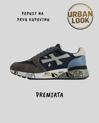 Premiata Mick "Navy Beige"
