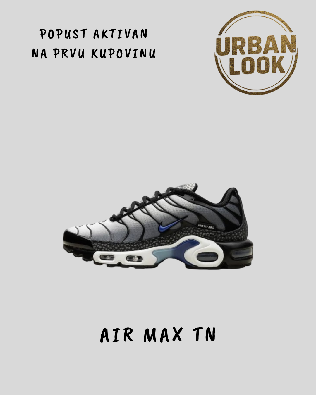 Nike Air Max Plus TN "Kiss My Airs - Grey Safari"