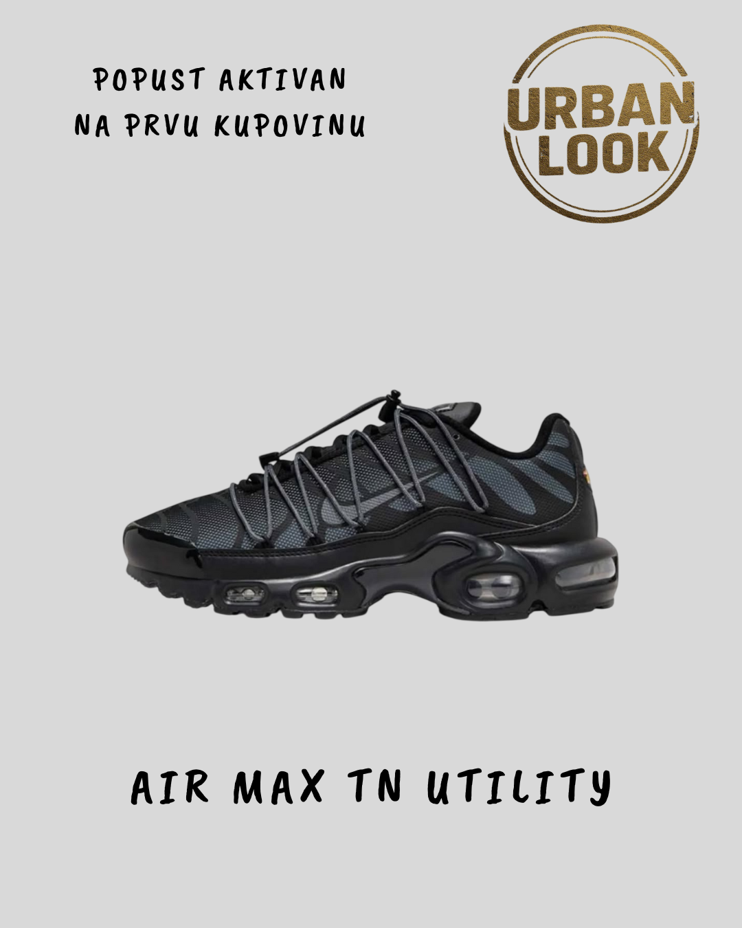 Nike Air Max Plus TN Utility "Triple Black Stealth"