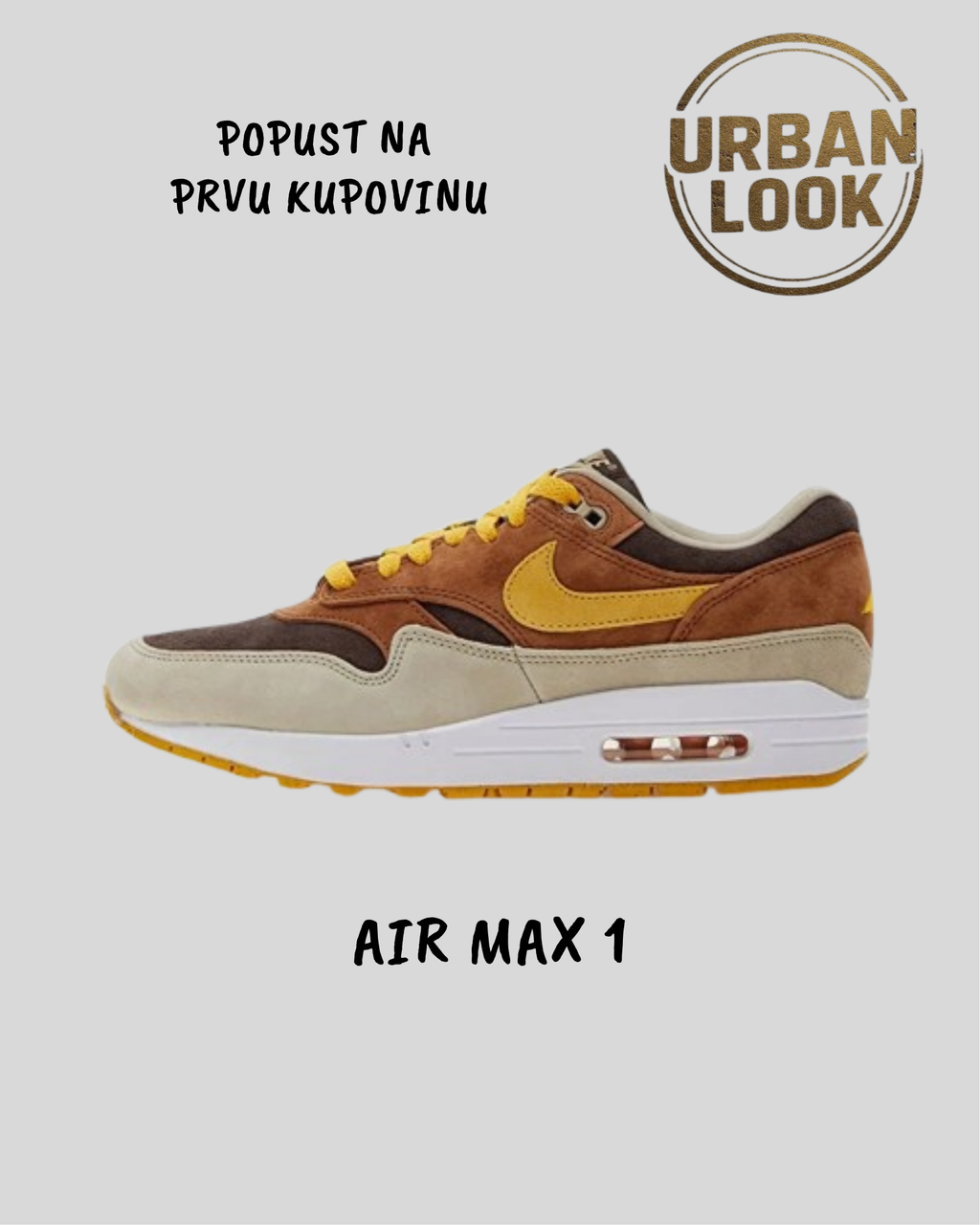 Nike Air Max 1 “Yellow Ochre”