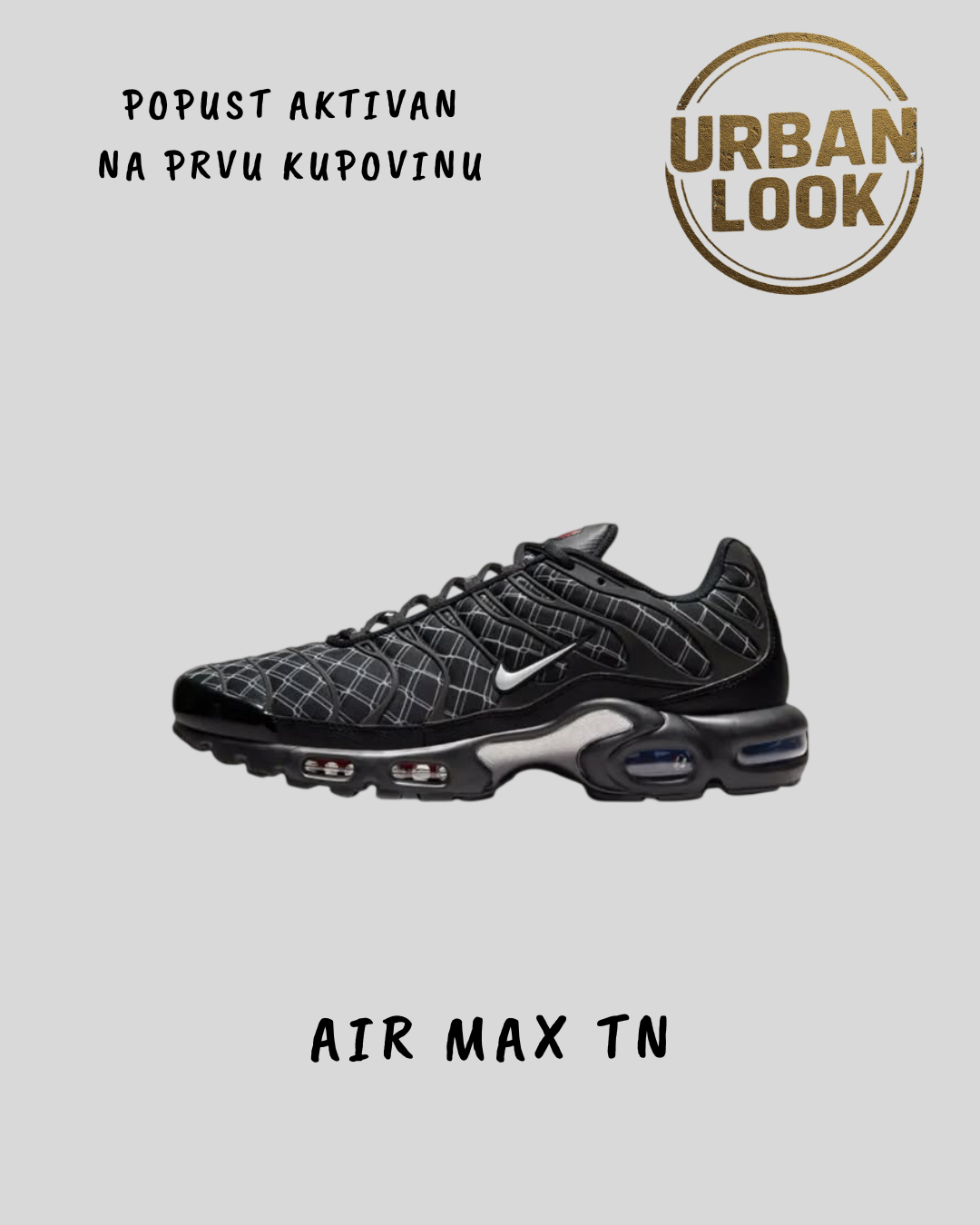 Nike Air Max Plus TN "Grid Black Silver"