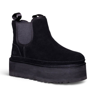 UGG Neumel Platform Chelsea Black