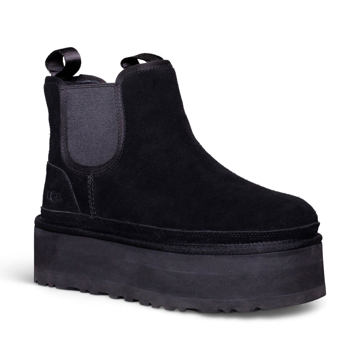UGG Neumel Platform Chelsea Black