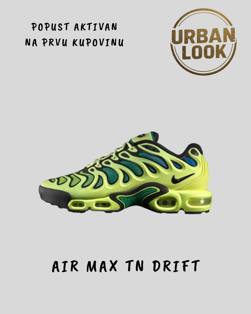 Nike Air Max Plus TN Drift "Neon Electric"