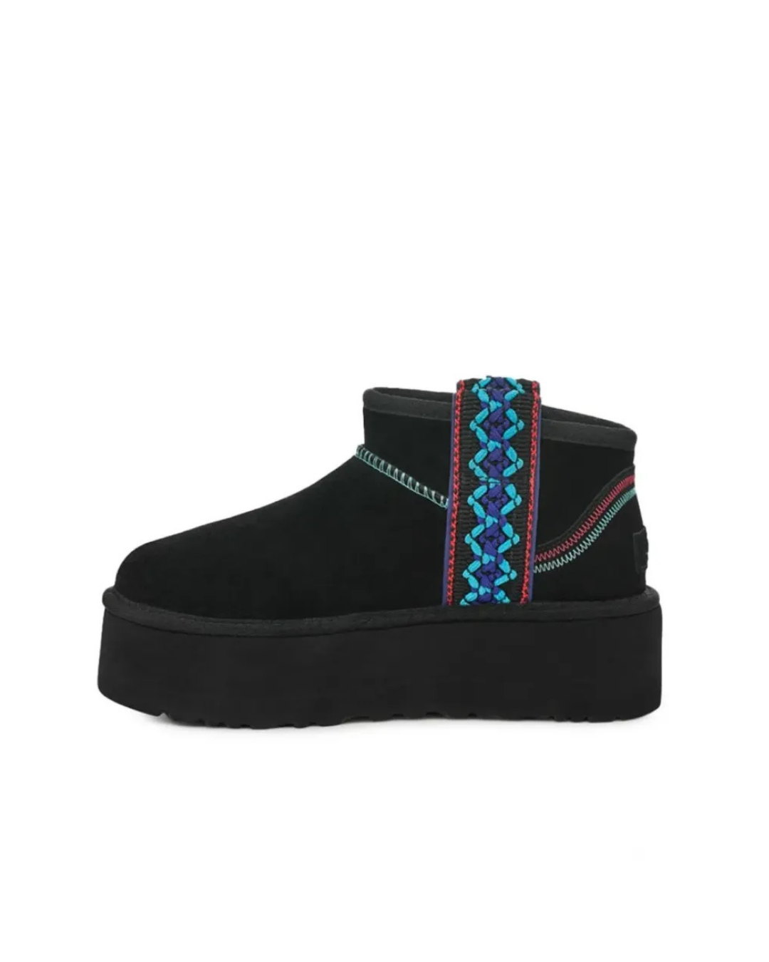 UGG Style Platform Black