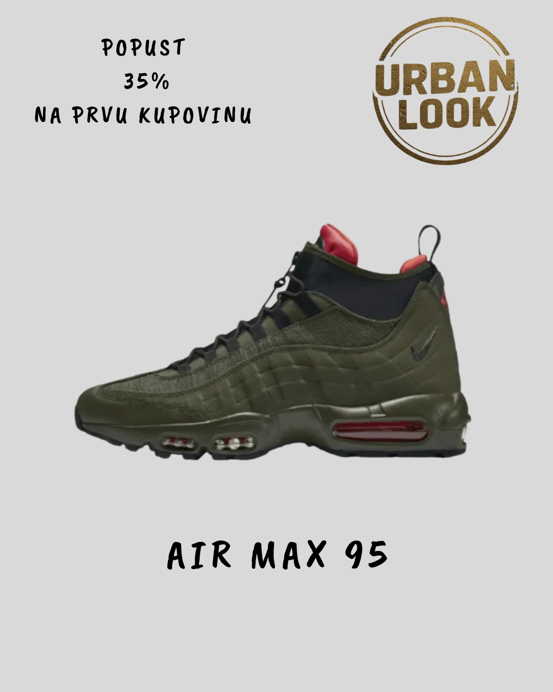 Air Max 95 Boot Olive
