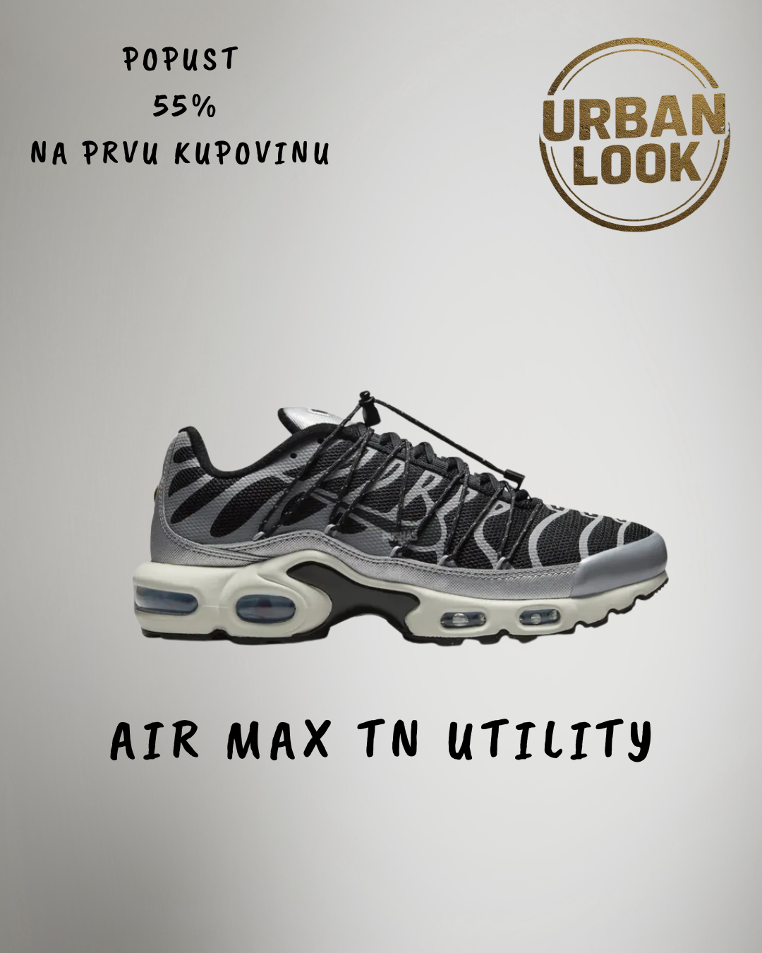 Air Max Plus TN Utility “Grey Black”