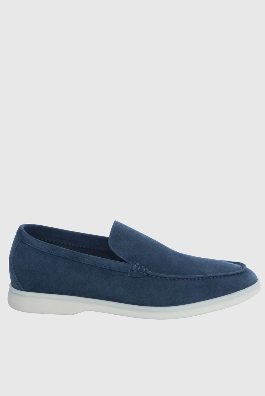 Loro Piana "Blue Suede Slip-on"