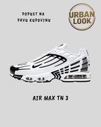 Nike Air Max Plus 3 (White Black Outline)