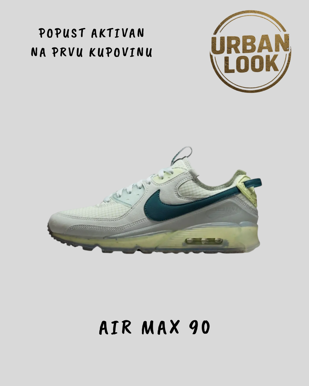 Nike Air Max 90 Futura "Sanddrift/Teal"