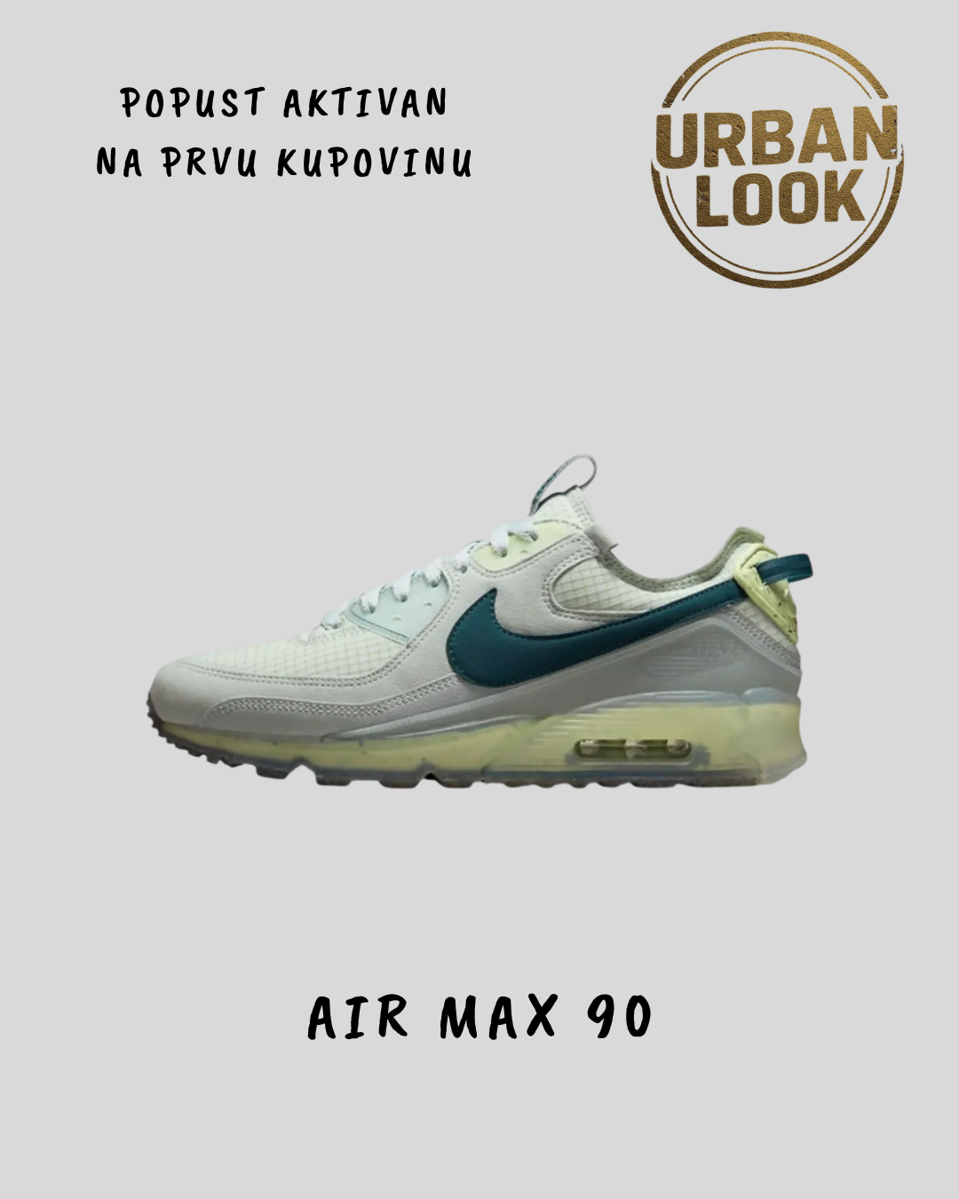 Nike Air Max 90 Futura "Sanddrift/Teal"