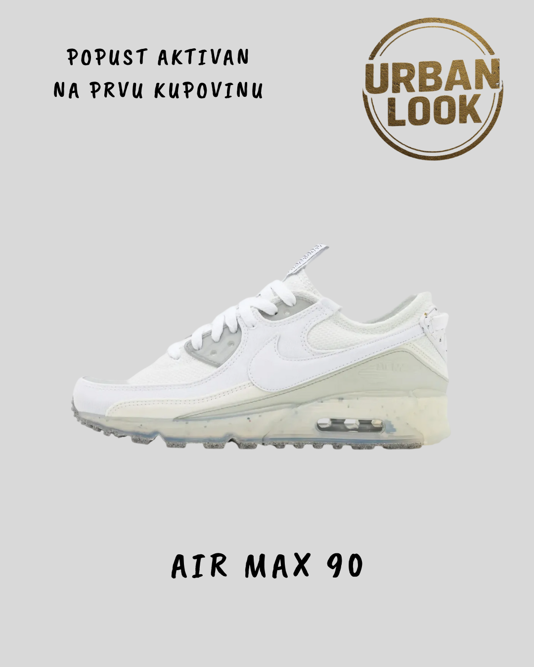 Nike Air Max 90 Futura "Triple White"