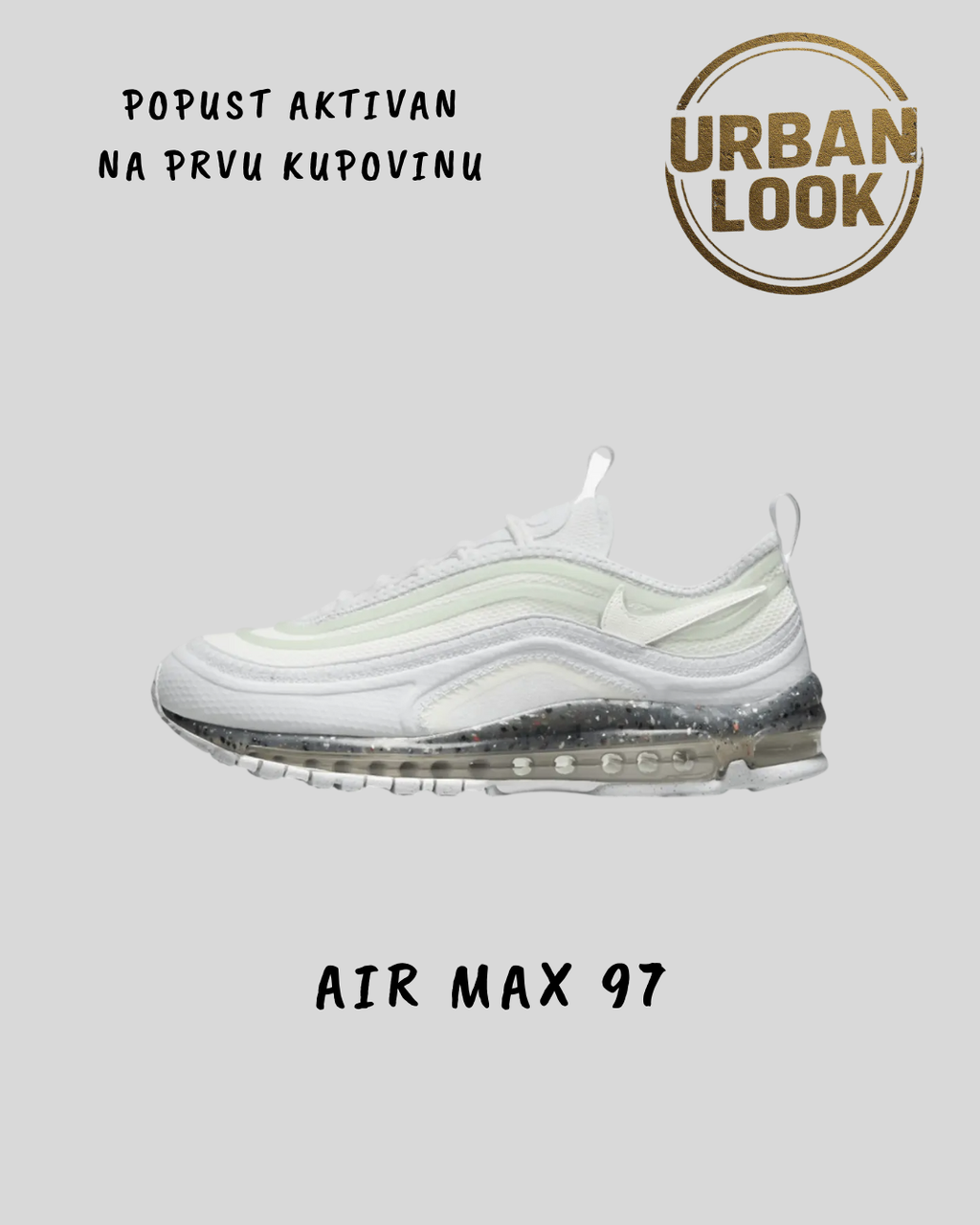 Nike Air Max 97 "Crystal White"