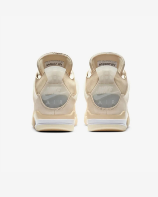 Off-White x Air Jordan 4 Retro "Sail"