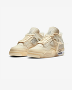 Off-White x Air Jordan 4 Retro "Sail"