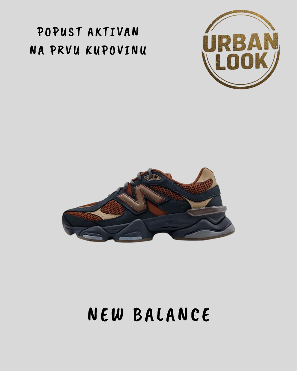 New Balance 9060 "Navy/Brown"