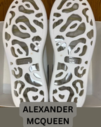 Alexander McQueen Oversized "White / Navy"