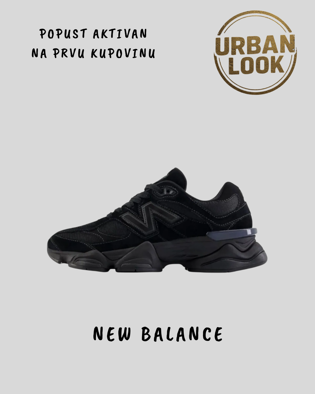 New Balance 9060 "Triple Black"
