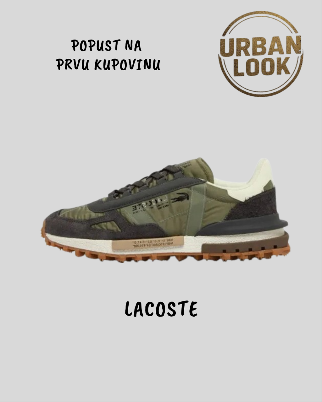 Lacoste Neo-Heritage "Army Green & Earth"