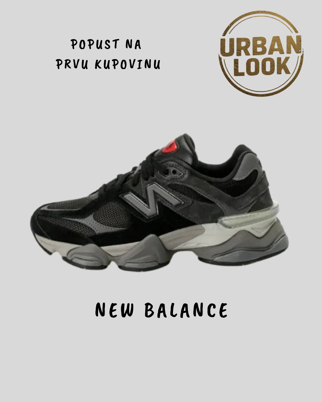 New Balance 9060 "Black Casterlock"