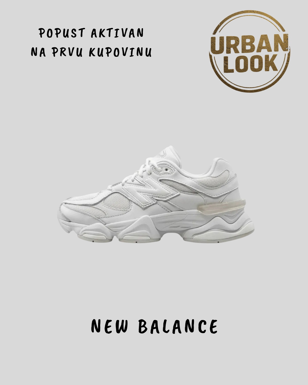 New Balance 9060 "Triple White"