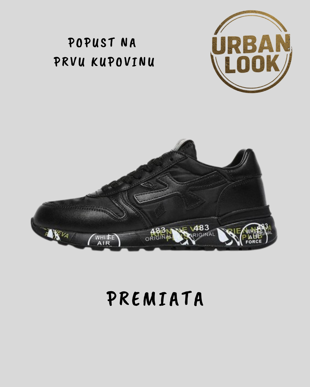 Premiata Mick "Full Black"