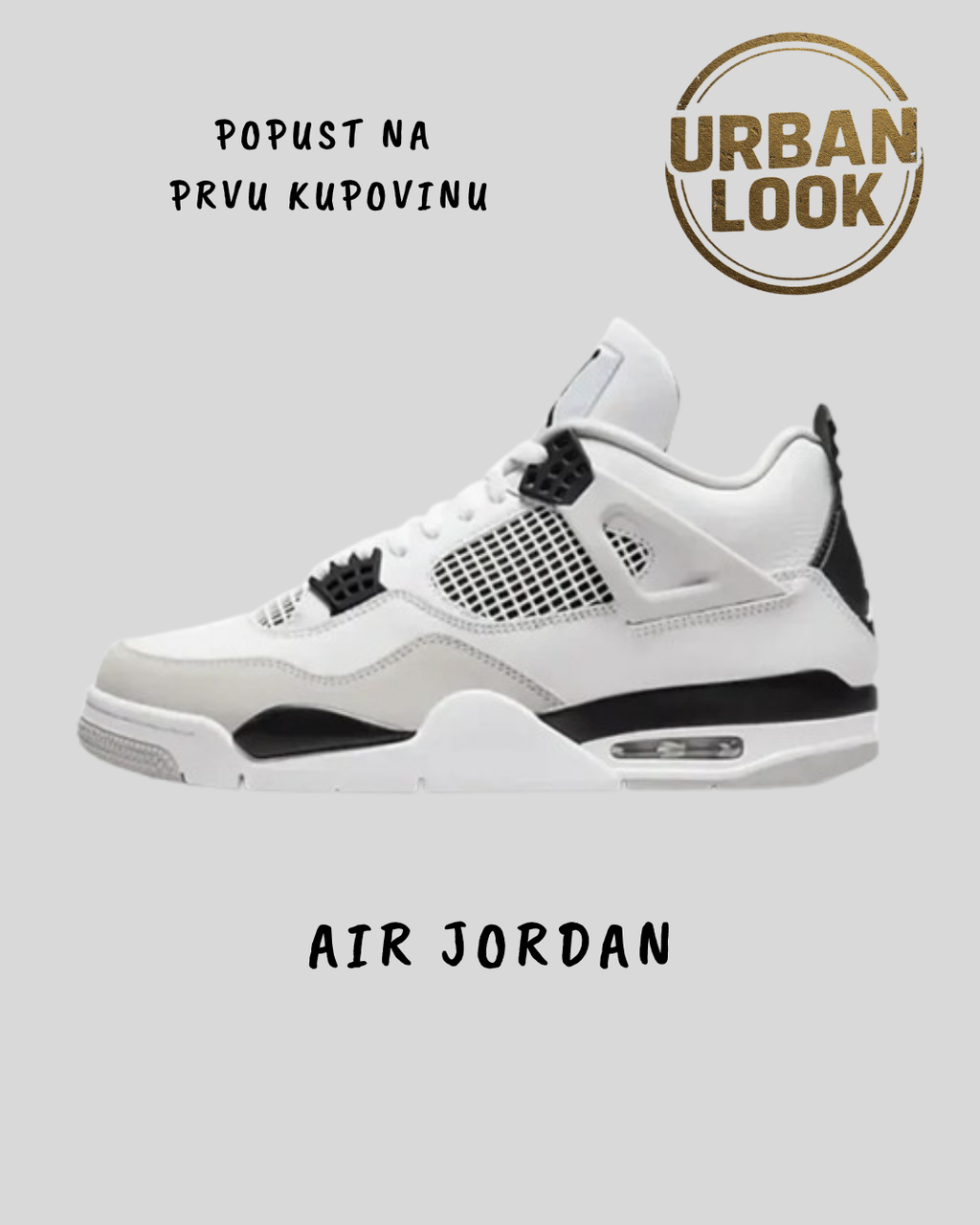 Air Jordan 4 Retro "Military Black"