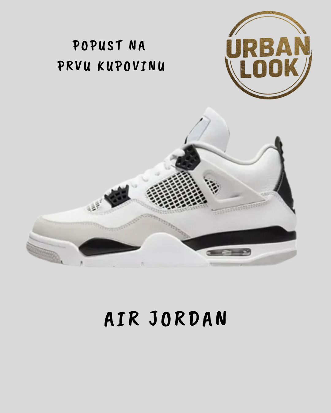 Air Jordan 4 Retro "Military Black"