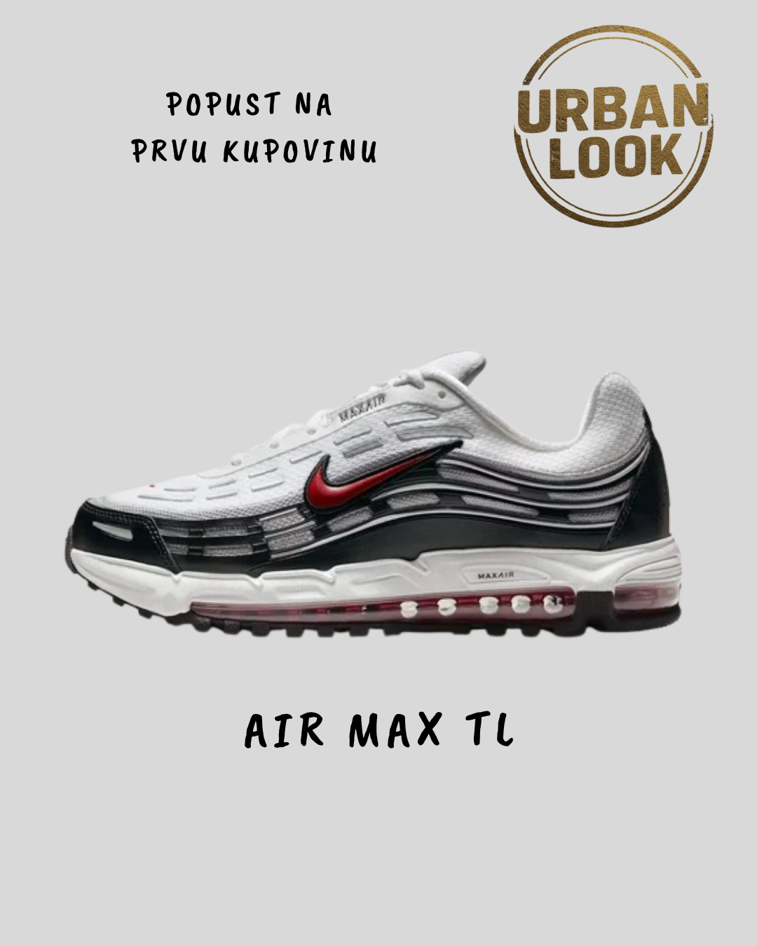 Nike Air Max TL 2.5 "White Varsity Red"