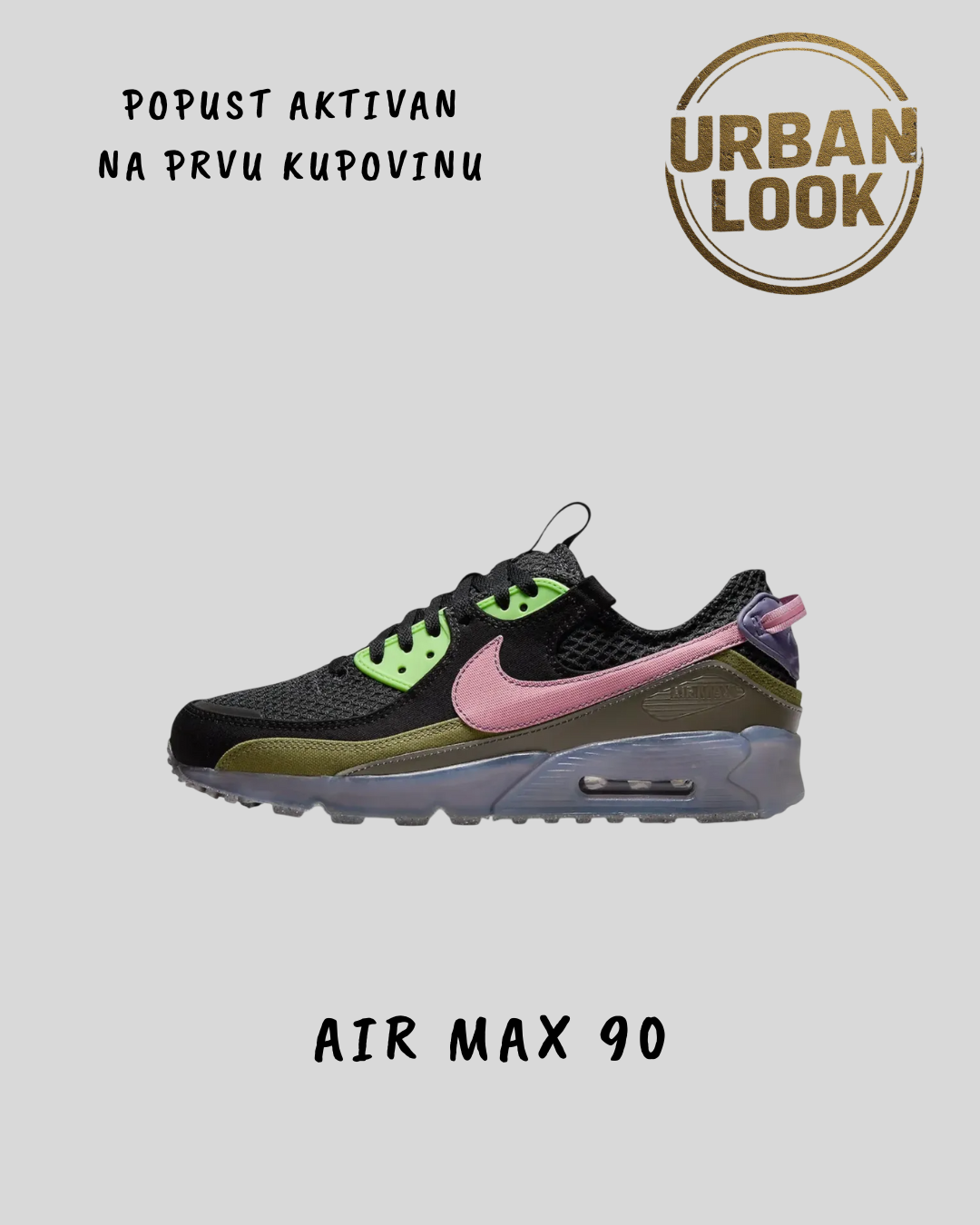 Nike Air Max 90 Terrascape "Black Lime Ice"