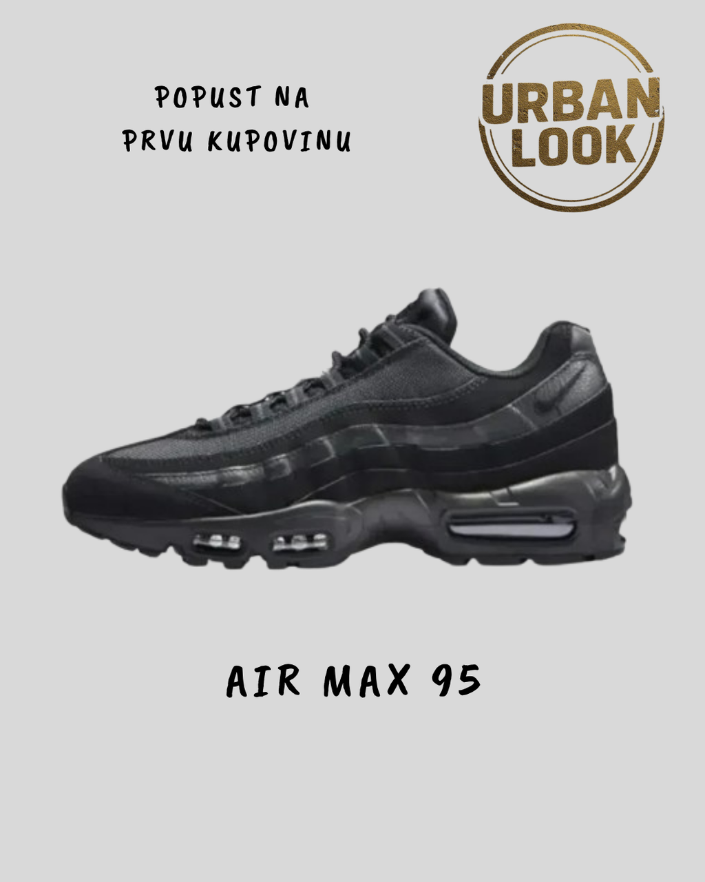 Nike Air Max 95 Essential “Black”