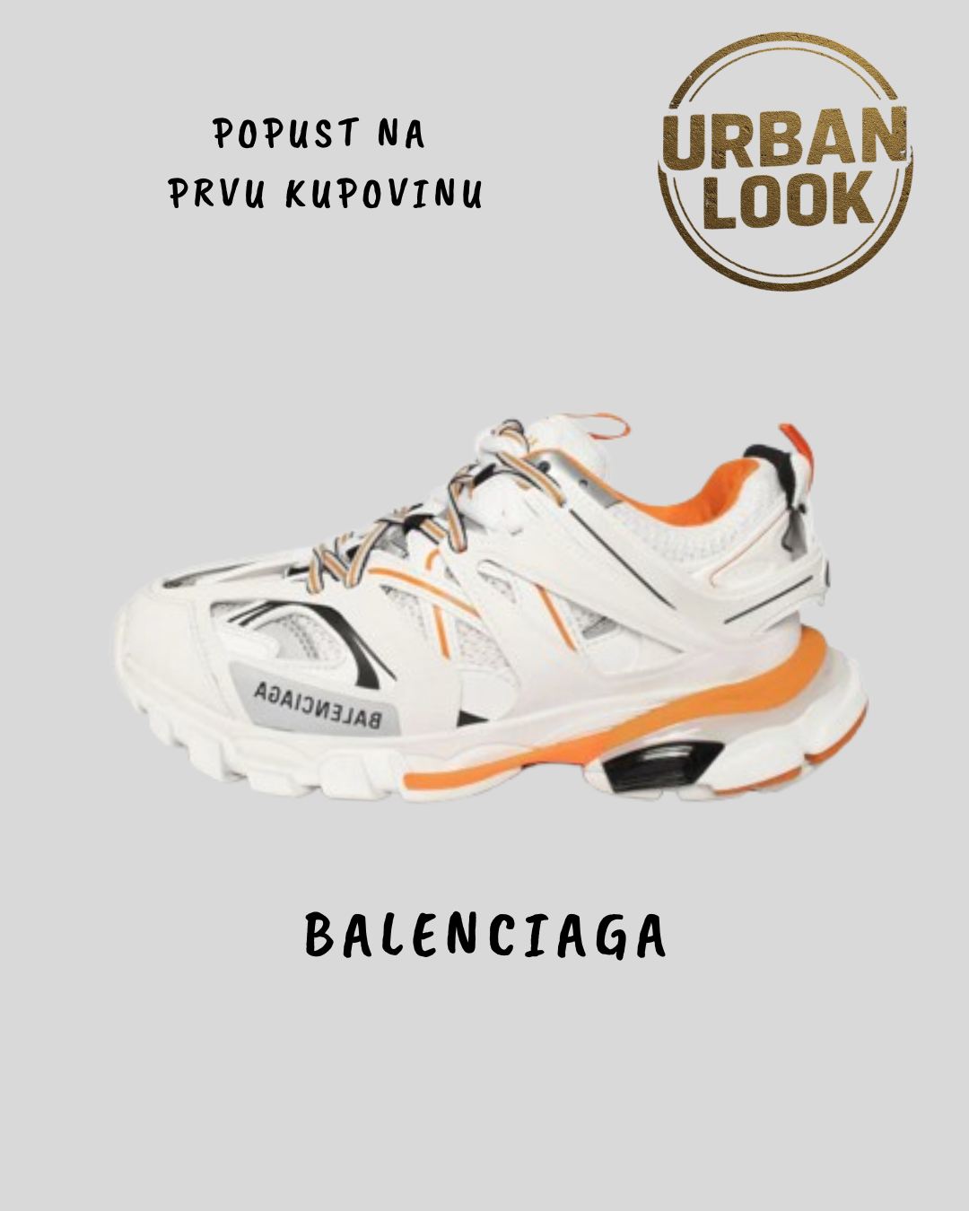 Balenciaga Women's "Orange White"