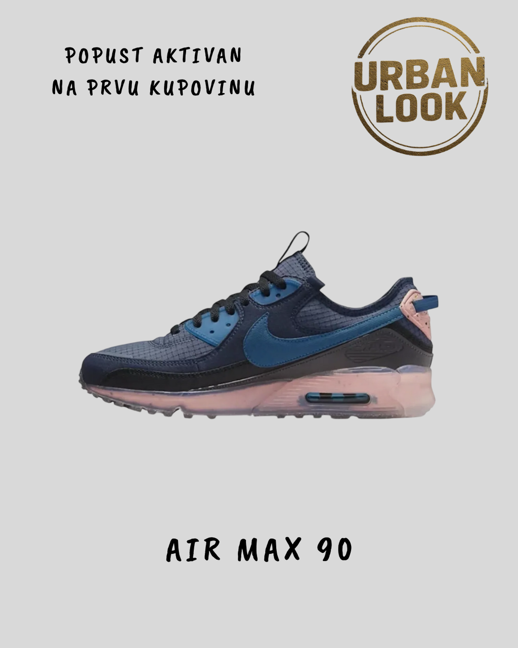 Nike Air Max 90 Terrascape "Navy Pink"