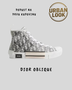 Dior Oblique Canvas "White and Black"