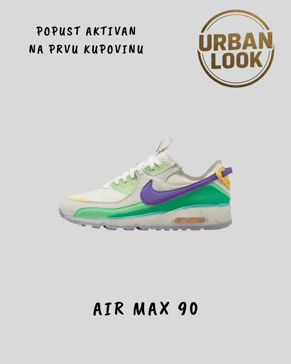 Nike Air Max 90 Terrascape "Vivid Green/Purple"