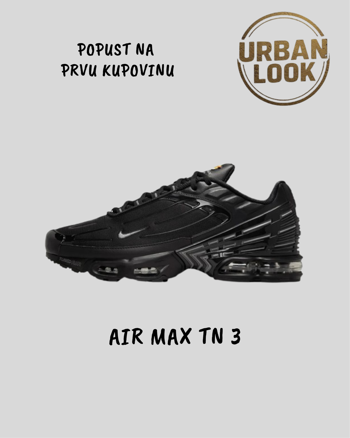 Nike Air Max Plus 3 "Triple Black"