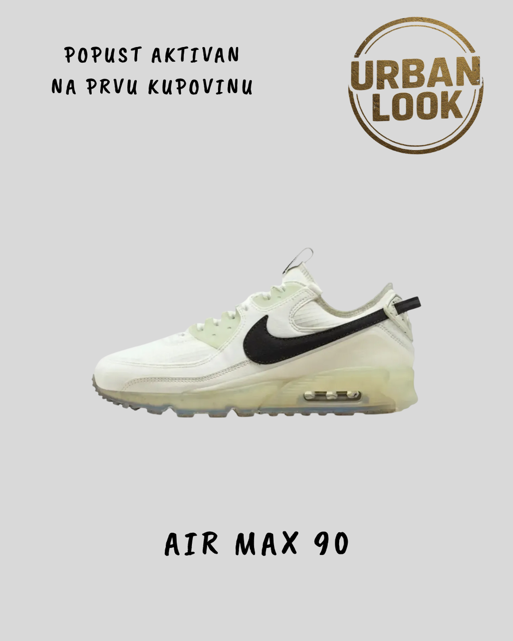 Nike Air Max 90 Terrascape "Sail Black"
