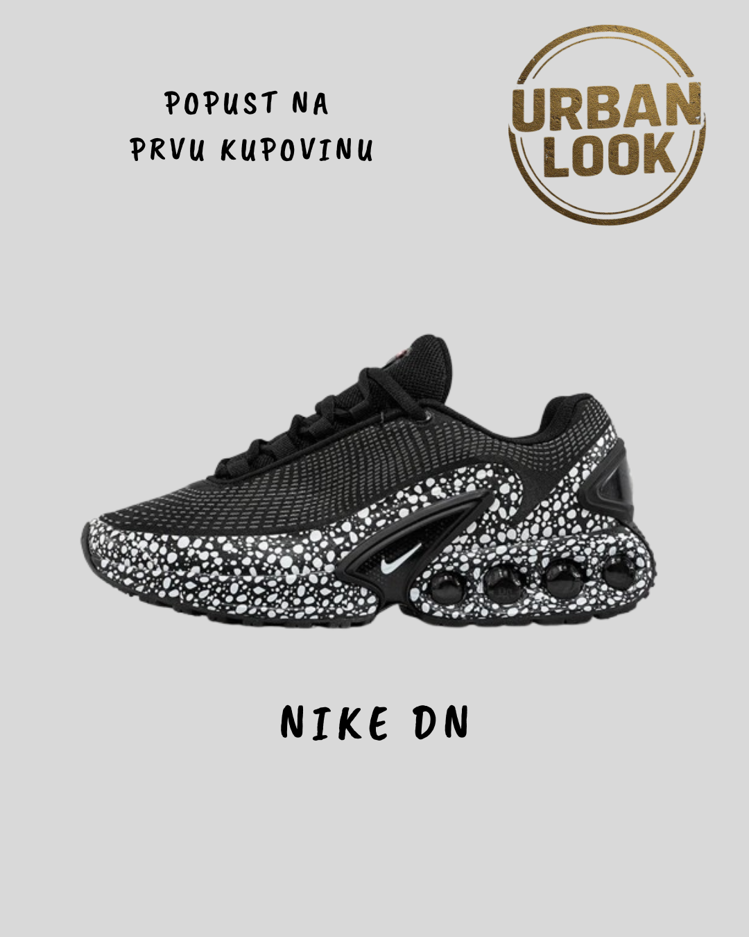 Nike Dn "Safari Black White"