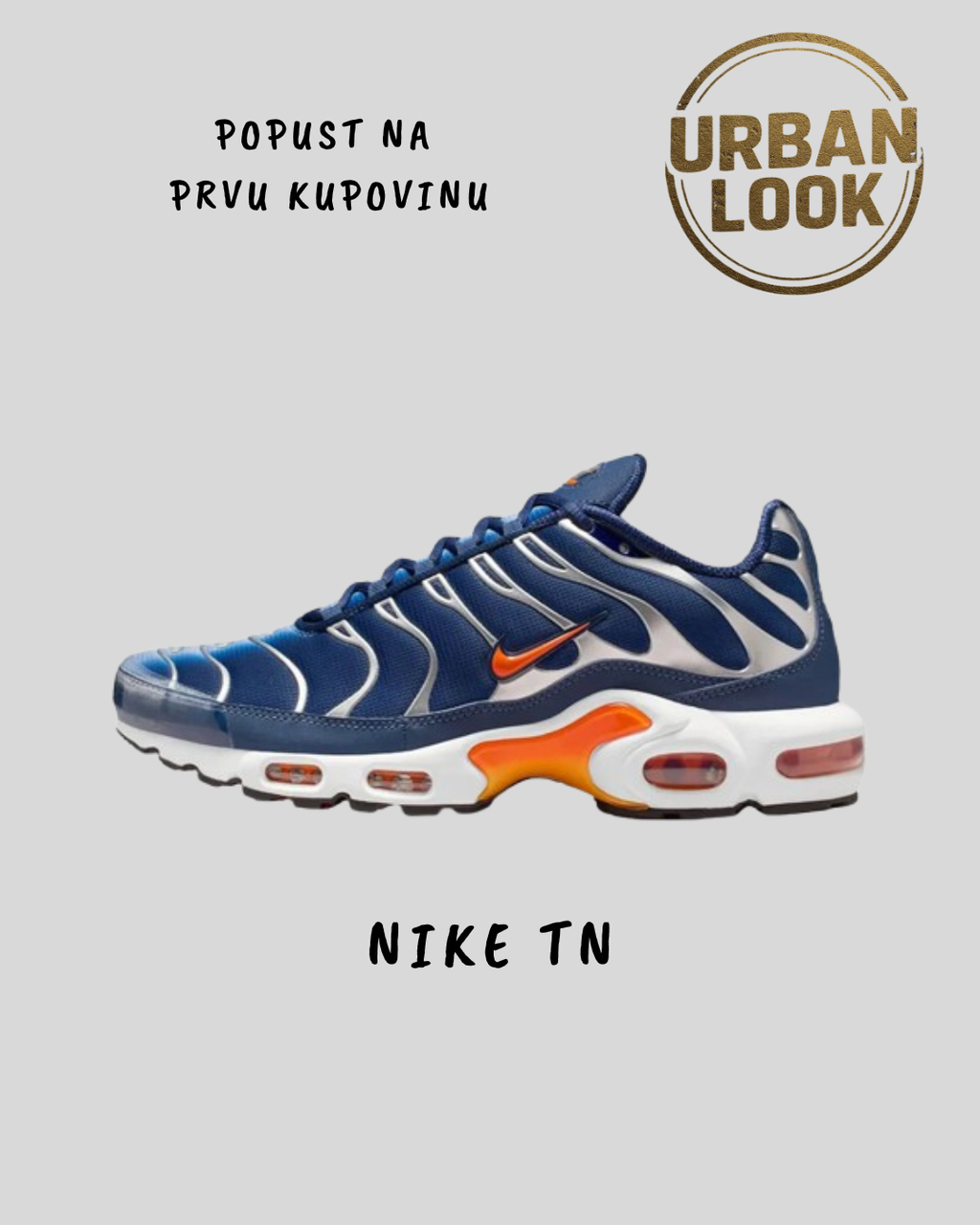 Nike Tn "Navy Safety Orange"