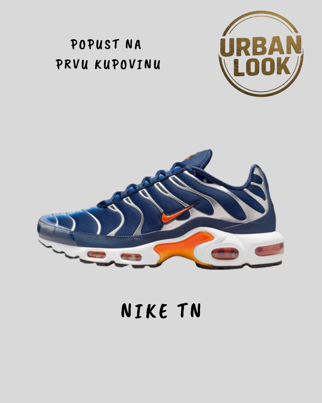 Nike Tn "Navy Safety Orange"