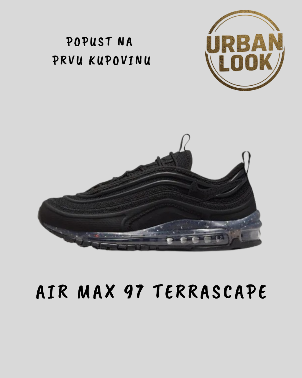 Nike Air Max Terrascape 97 “Triple Black”