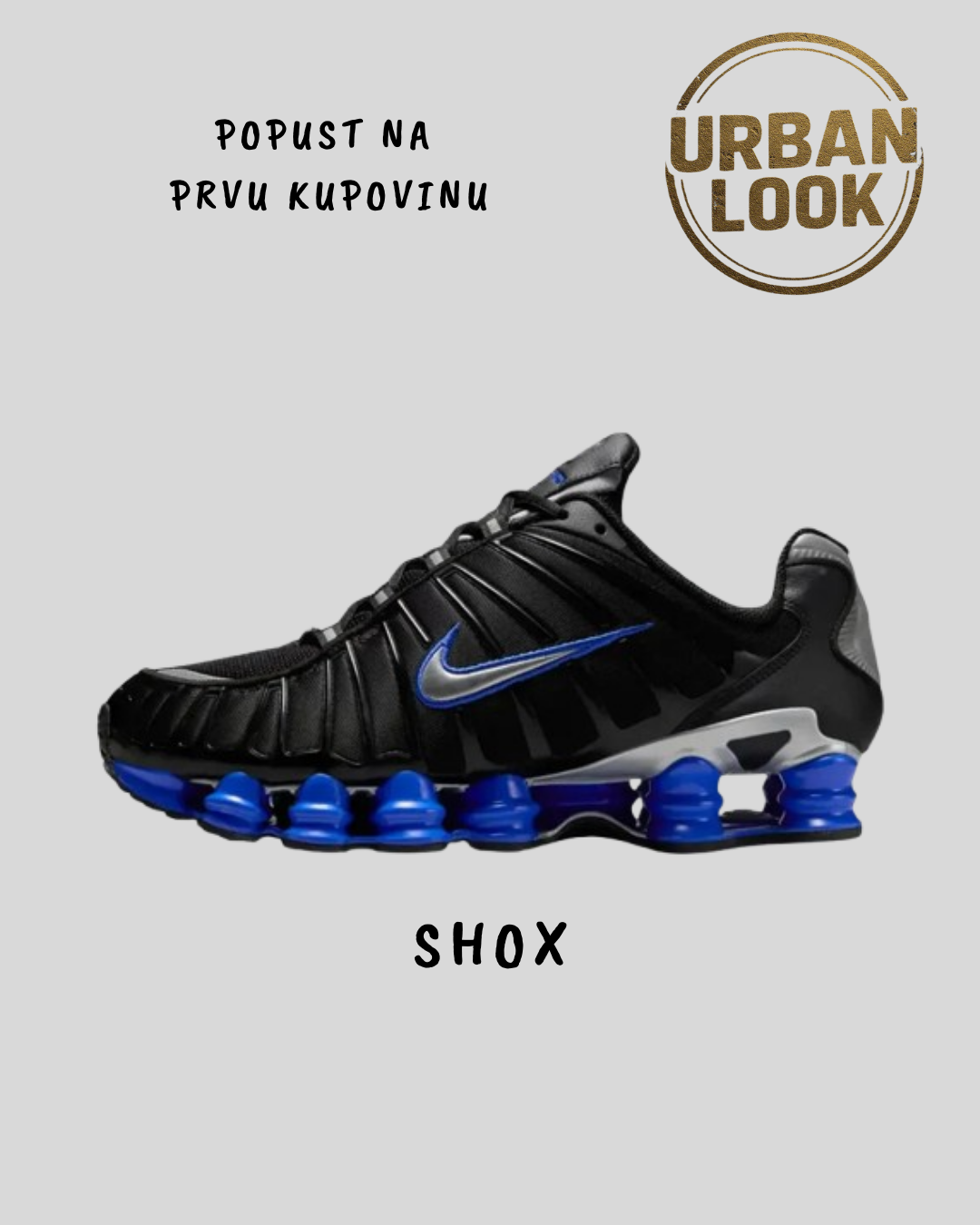 Nike Shox TL "Black Racer Blue"