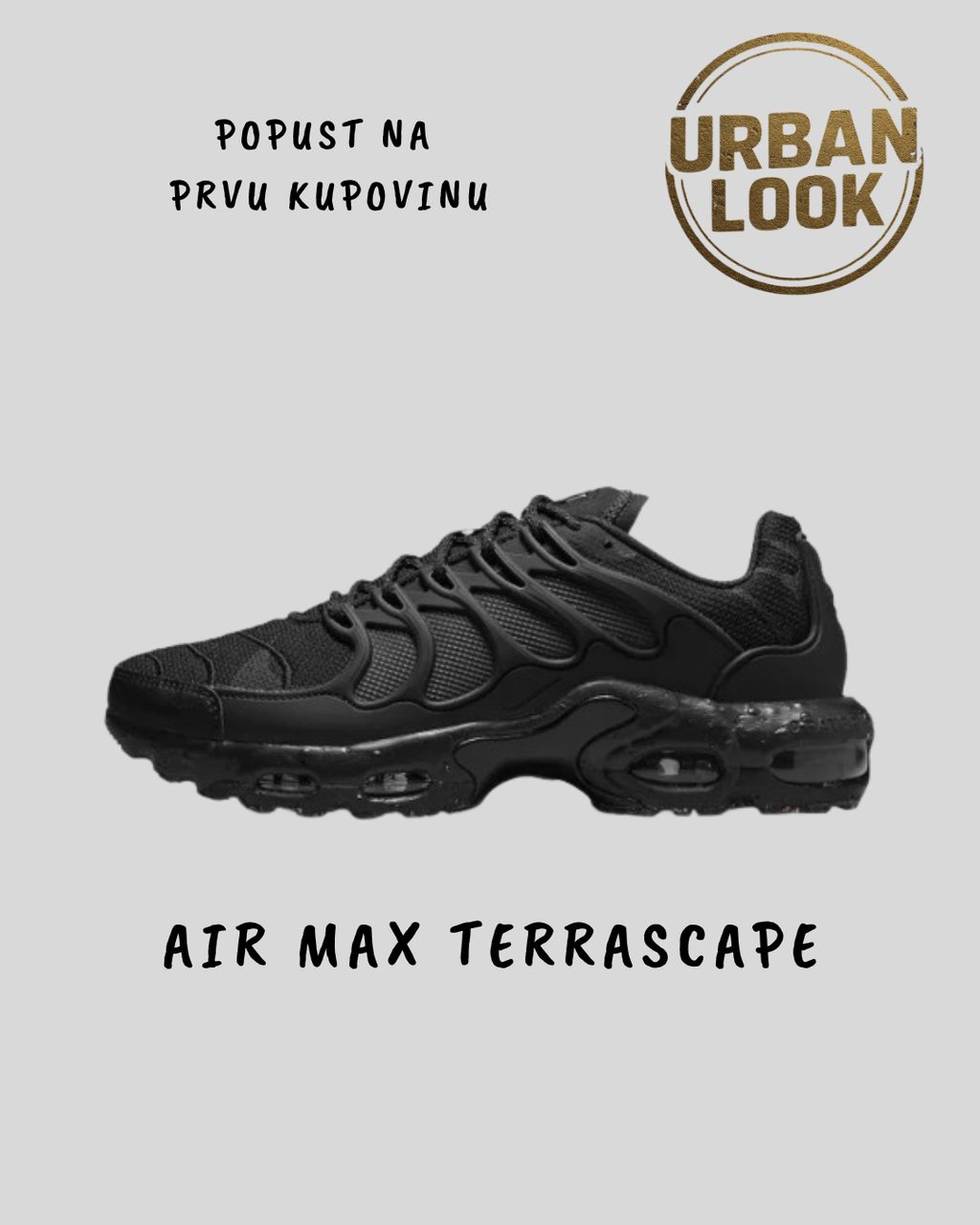 Nike Air Max Terrascape “Triple Black”