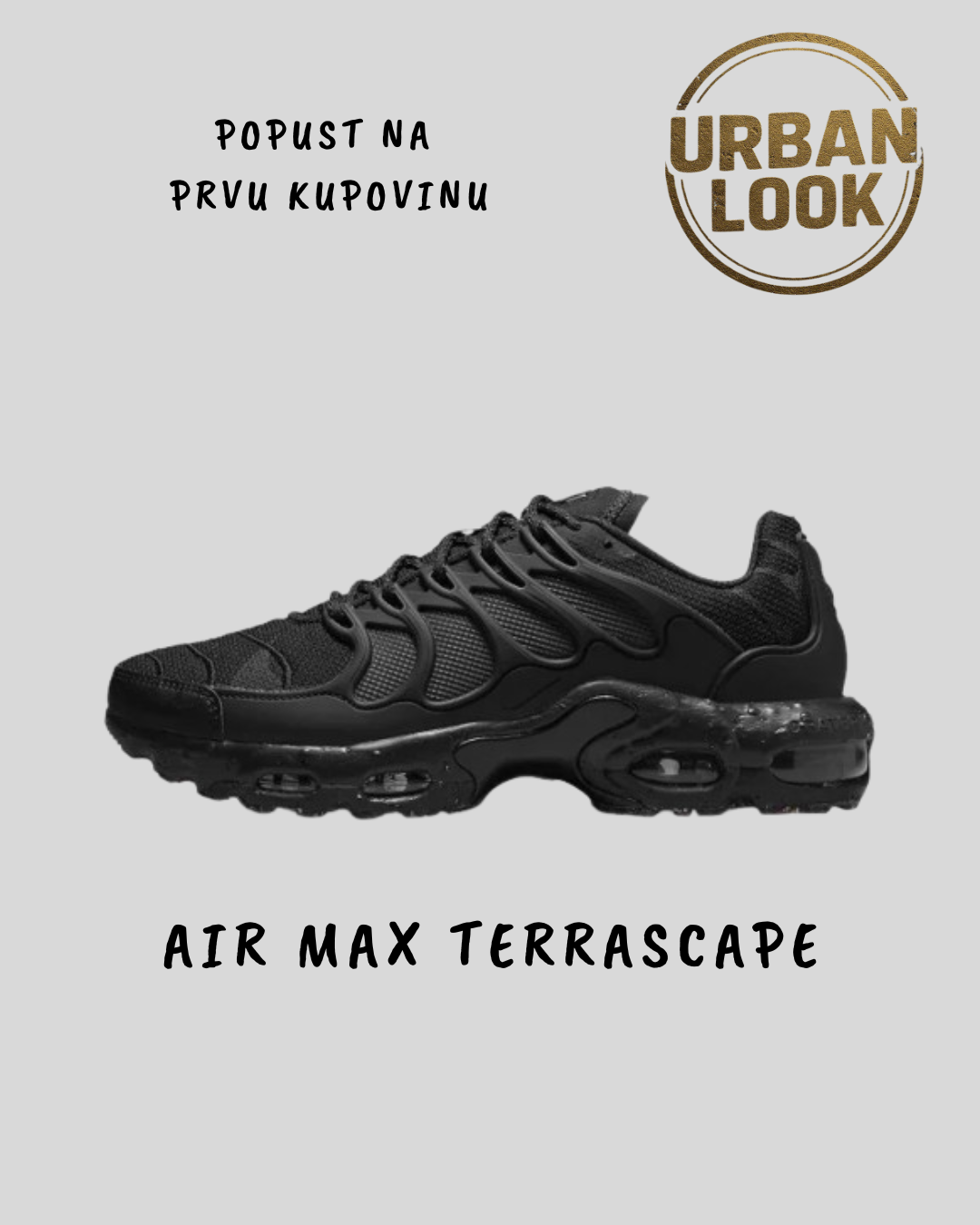Nike Air Max Terrascape “Triple Black”