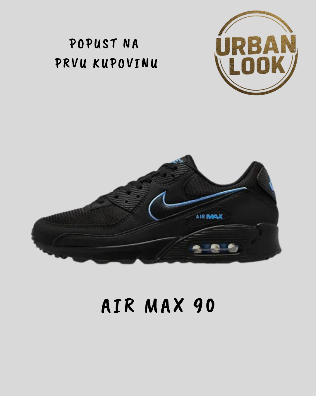 Nike Air Max 90 “Black Blue”