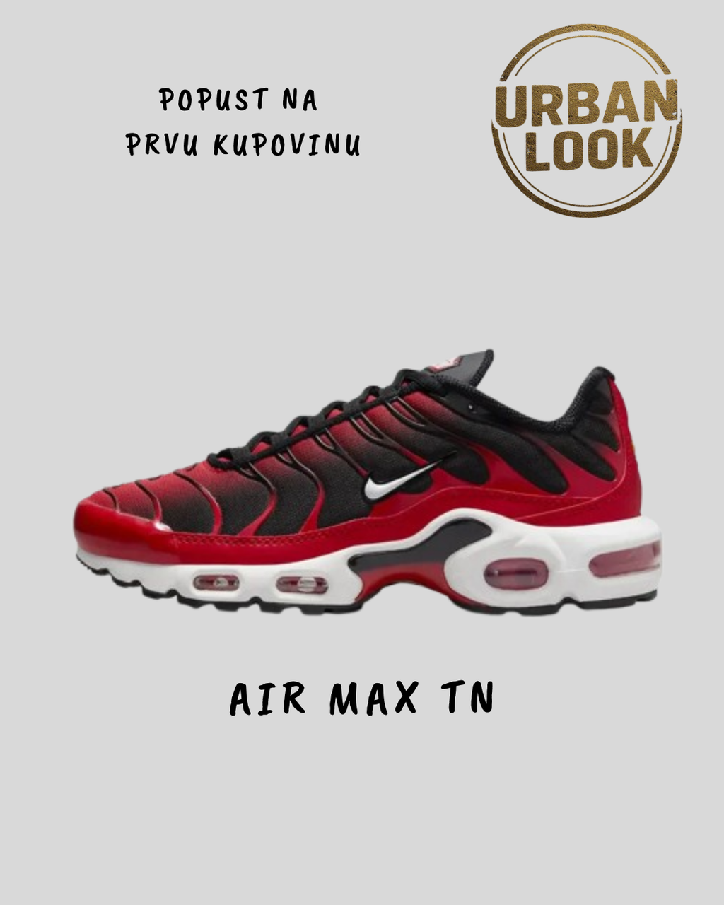 Nike Air Max TN "University Red Black"