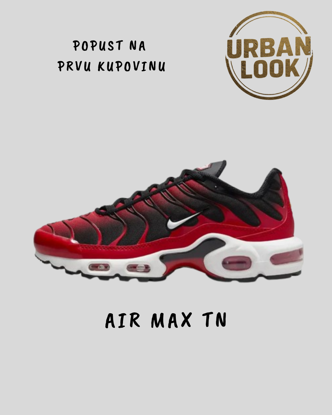Nike Air Max TN "University Red Black"