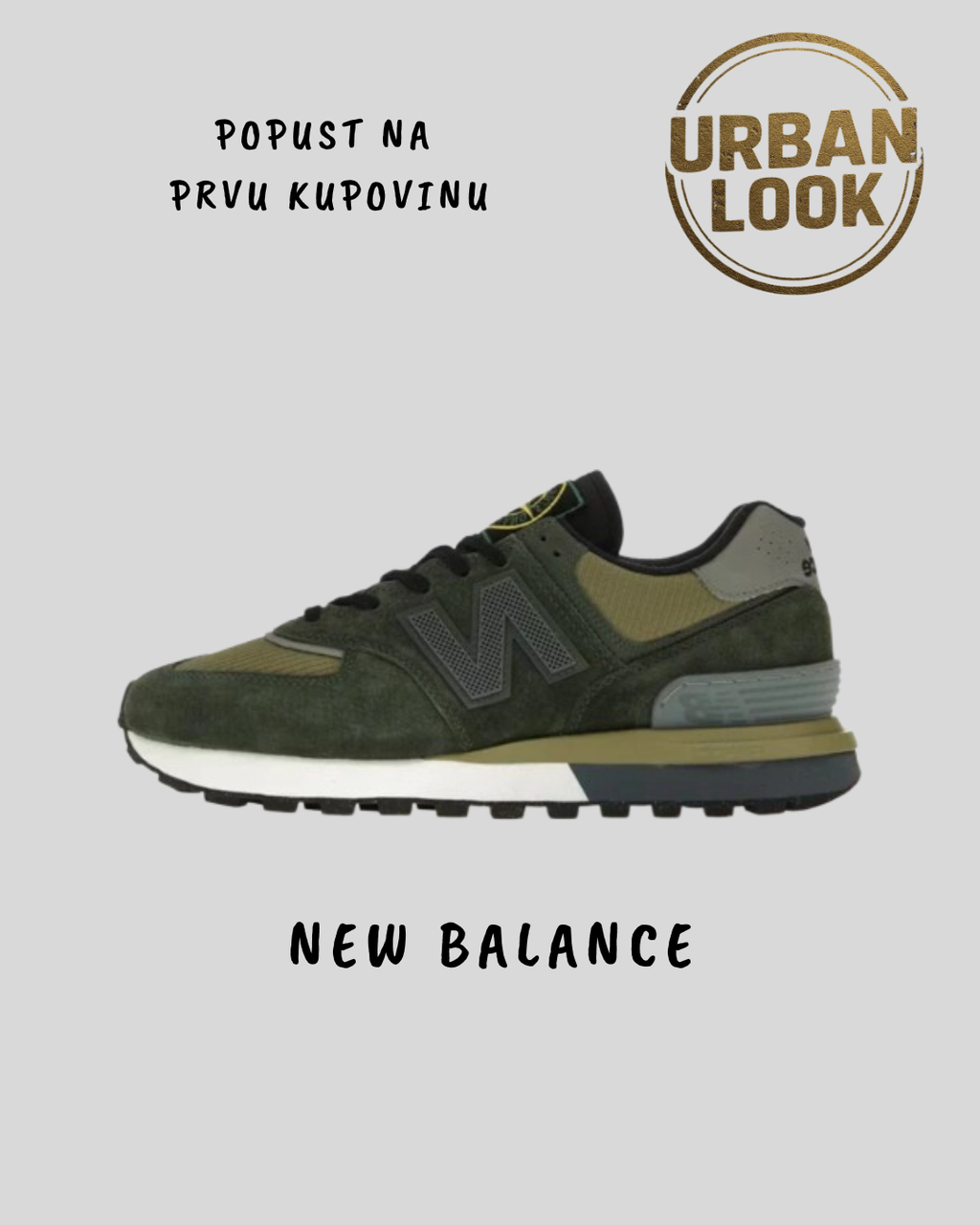 New Balance 574 “Legacy Stone Island DG”