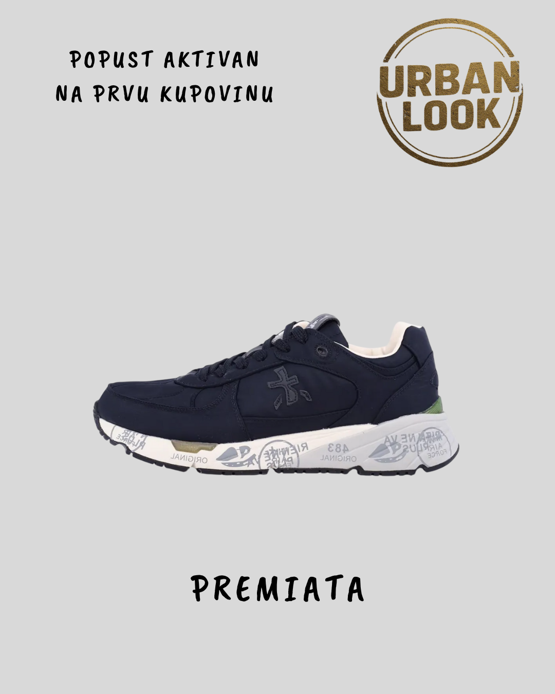 Premiata Mick "Navy Blue"
